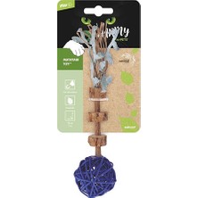 M-Pets Charmy Amulet Mavi Matatabili Kedi Oyuncağı 18 cm