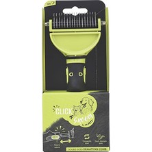 M-Pets Click & Groom Kıtık Açıcı Kedi ve Köpek Tarağı Xlarge 18,2x7,2x2,8 cm