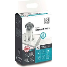 M-Pets Yavru Köpek Çiş Eğitim Pedi 60X60 cm 15'li