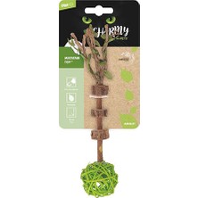 M-Pets Charmy Amulet Yeşil Matatabili Kedi Oyuncağı 18 cm
