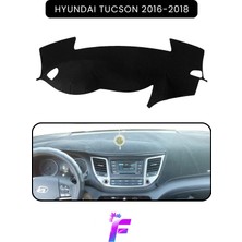 Hyundai Tucson (2016-2018) Araca Özel Torpido Örtüsü | Ön Göğüs Kılıfı | Tam Koruma | TC84