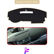 Mazda 3 (2003-2009) Uyumlu Torpido,panel Örtüsü | Hızlı ve Kolay Montaj | Kaymaz Tasarım | TD25