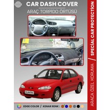 Hyundai Elantra (1995-2000) Torpido Örtüsü Ön Panel Halı Torpido Koruma Tam Uyum Uv Koruma Kaymaz