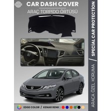 Honda Cıvıc Fb7 (2011-2015) Torpido Örtüsü Torpido Koruma Tam Uyum Çatlamayı Önler Kolay Montaj