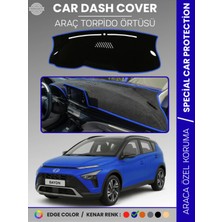 Hyundai Bayon (2020+) Torpido Örtüsü Panel Koruma Araca Özel Uv Koruyucu Kaymaz Hızlı Montaj