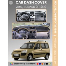 Peugeot Partner (2002-2008) Torpido Örtüsü Panel Koruma Torpido Koruma Tam Uyum Kaymaz Özel Kesim