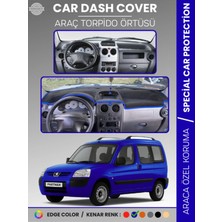Peugeot Partner (2002-2008) Torpido Örtüsü Panel Koruma Torpido Koruma Tam Uyum Kaymaz Özel Kesim