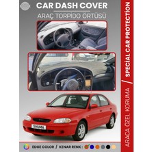 Kia Shuma (1995-2003) Torpido Örtüsü Panel Koruma Torpido Koruma Tam Uyum Çatlamayı Önler Kaymaz