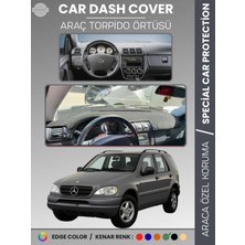 Mercedes ML320 / ML430 / ML270 W163 (1997–2005) Torpido Örtüsü Panel Koruma Torpido Koruma Tam Uyum