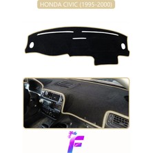 Honda Cıvıc (1995-2000) Uyumlu Torpido Örtüsü | Yansıma Önleyici | Kolay Montaj | Tam Koruma | F49