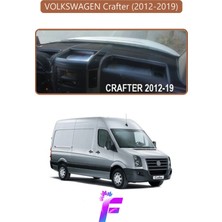 Volkswagen Crafter (2012-2019) Uyumlu Torpido Örtüsü | Yansıma Önleyici | Koruma | Hızlı Montaj |K76