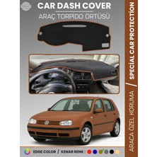 Volkswagen Golf 4 (1997-2003) Torpido Örtüsü Ön Göğüs Koruma Tam Uyum Uv Koruma
