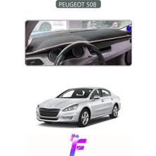 Peugeot 508 (2010-2018) Uyumlu Torpido Örtüsü | Yansıma Önleyici | Tam Koruma | Kolay Montaj | H92