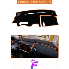 Cıtroen Cactus (2013+) Uyumlu Torpido Örtüsü | Hızlı Montaj | Kaymaz Tasarım | Tam Uyum | D82
