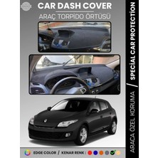 Renault Megane 3 Navigasyonlu Buyuk Ekranlı (2008-2015) Torpido Örtüsü Ön Göğüs Torpido Koruma