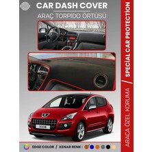 Peugeot 3008 (2011-2014) Torpido Örtüsü Panel Koruma Torpido Koruma Birebir Uyum Kaymaz Özel Kesim