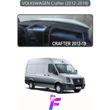 Volkswagen Crafter (2012-2019) Uyumlu Torpido Örtüsü | Yansıma Önleyici | Koruma | Hızlı Montaj |K74