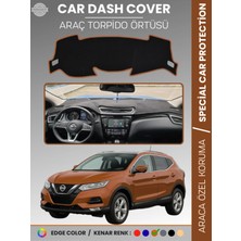 Nissan Qashqai J11 (2013-2020) Torpido Örtüsü Ön Göğüs Koruma Araca Özel Uv Koruma