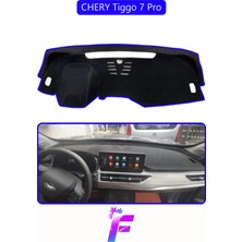Chery Tiggo 7 Pro Araca Özel Torpido Örtüsü | Ön Göğüs Kılıfı | Tam Koruma | Oto Aksesuar | D41