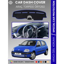 Renault Clıo 2 Aırbaglı (2001-2012) Torpido Örtüsü Ön Göğüs Koruma Torpido Koruma Araca Özel