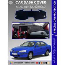 Nissan Almera Ekranlı (2000-2006) Torpido Örtüsü Premium Torpido Koruma Araca Özel Uv Koruma