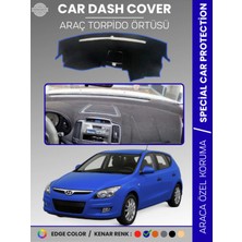 Hyundai I30 (2007-2012) Torpido Örtüsü Ön Göğüs Koruma Araca Özel Uv Koruma