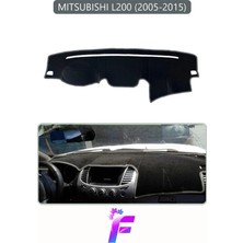 Mıtsubıshı L200 (2005-2015) Araca Özel Torpido Örtüsü | Kolay Montaj | Güneşten Korur | Koruma | H32