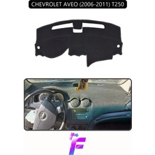 Chevrolet Aveo (2006-2011) Araca Özel Torpido Örtüsü | Ön Göğüs Kılıfı | Tam Koruma | Tam Uyum | D54