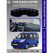 Fıat Doblo (2008-2013) Double Ekran Aırbagli Torpido Örtüsü Ön Göğüs Koruma Araca Özel Tam Uyum