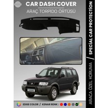 Nissan Terrano Düz Model (1999-2003) Torpido Örtüsü Ön Göğüs Torpido Koruma Birebir Uyum Kaymaz