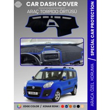 Fıat Doblo D3 Kapaklı (2013-2015) Airbagsiz Torpido Örtüsü Göğüs Torpido Koruma Çatlamayı Engeller