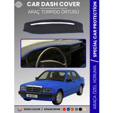 Mercedes 190E W201 (1982-1993) Torpido Örtüsü Premium Kalite Torpido Koruma Özel Kesim Uv Koruma