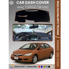 Honda Cıvıc Fd6 (2005-2011) Torpido Örtüsü Torpido Koruma Tam Uyum Çatlamayı Önler Kolay Montaj