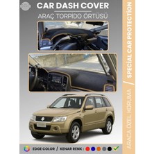Suzuki Grand Vitara (2004-2006) Torpido Örtüsü Ön Göğüs Halı Torpido Koruma Tam Uyum Kaymaz