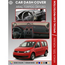 Volkswagen Caddy (2004-2015) Torpido Örtüsü Ön Göğüs Koruma Torpido Koruma Tam Uyum Çatlamayı Önler