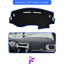 Peugeot 301 (2012+) Kısa Kasa Uyumlu Torpido Örtüsü | Çatlama ve Isıya Karşı Tam Koruma | T83