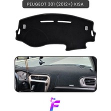 Peugeot 301 (2012+) Kısa Kasa Uyumlu Torpido Örtüsü | Çatlama ve Isıya Karşı Tam Koruma | T84