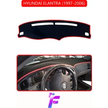 Hyundai Elantra (1997-2006) Uyumlu Torpido Örtüsü | Yansıma Önleyici | Hızlı Montaj | Koruma | G9