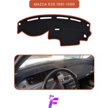 Mazda 626 (1991-1998) Uyumlu Torpido Örtüsü | Araca Özel Üretim | Kolay Montaj | Torpido Kılıf |TD40