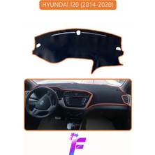 Hyundai I20 (2014-2020) Uyumlu Ön Torpido Örtüsü | Kolay Montaj | Kaymaz Tasarım | Tam Koruma | G46