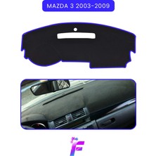 Mazda 3 (2003-2009) Uyumlu Torpido,panel Örtüsü | Hızlı ve Kolay Montaj | Kaymaz Tasarım | TD29