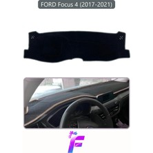 Ford Focus 4 (2017-2021) Uyumlu Torpido Örtüsü | Kolay Montaj | Kaymaz Tasarım | Tam Uyum | F8