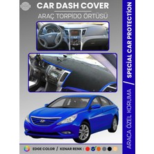 Hyundai Sonata (2007-2012) Torpido Örtüsü Ön Göğüs Tam Uyum Çatlamayı Önler Kaymaz Kolay Montaj