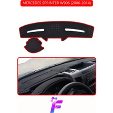 Mercedes Sprinter (2006-2014)) Uyumlu Torpido Örtüsü | Kolay Montaj | Yansıma Önleyici | G87