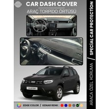 Dacıa Duster (2023+) Torpido Örtüsü Ön Göğüs Koruma Torpido Koruma Çatlamayı Engeller Tam Uyum