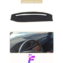 Mercedes W124 Uyumlu Torpido Örtüsü | Yansıma Önleyici | Kolay Montaj | Tam Koruma | H1