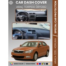 Skoda Octavia (2006-2013) Torpido Örtüsü Ön Göğüs Halı Torpido Koruma Birebir Uyum Kaymaz Uv Koruma