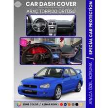 Subaru Impreza (2000-2007) Torpido Örtüsü Panel Halı Torpido Koruma Tam Uyum Uv Koruma Hızlı Montaj
