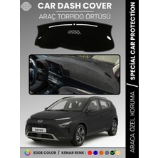 Hyundai Bayon (2020+) Torpido Örtüsü Panel Koruma Araca Özel Uv Koruyucu Kaymaz Hızlı Montaj