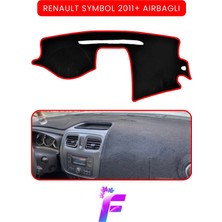 Renault Symbol Aırbaglı (2012-2020) Torpido Örtüsü | Güneşten Korur | Kolay Montaj | Tam Uyum | A69